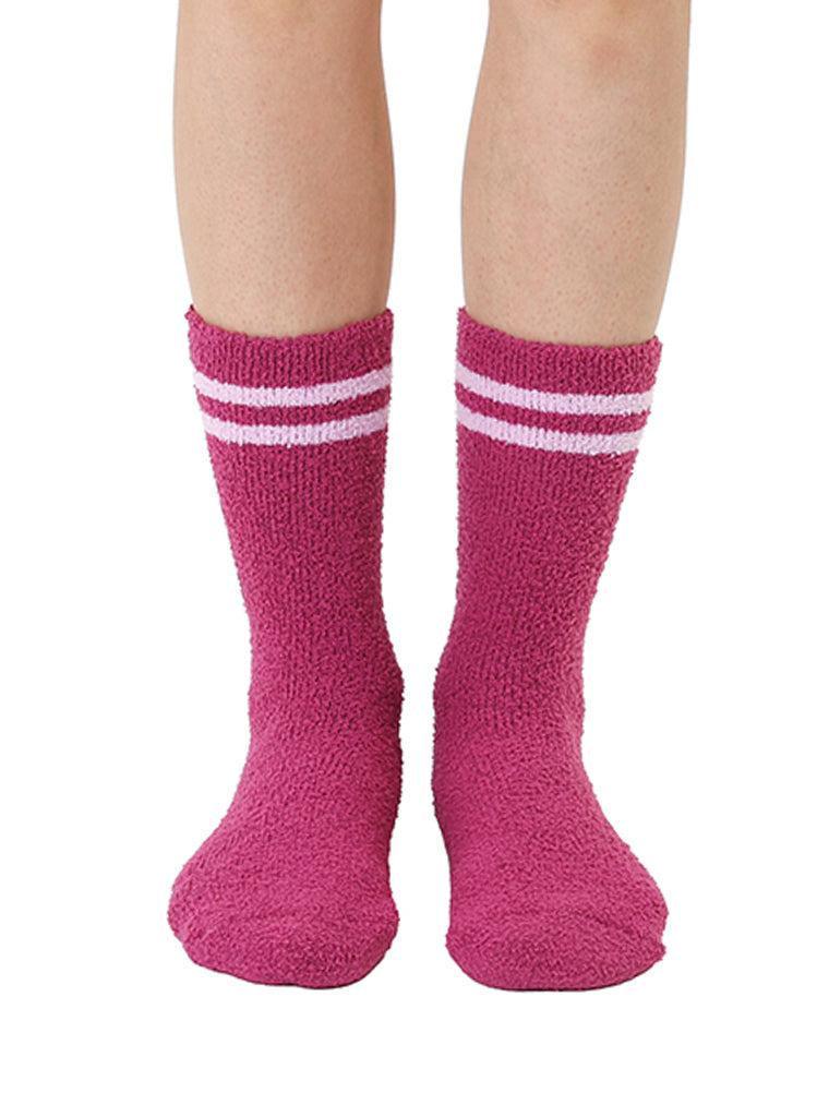 Living Royal Drink Fuzzy Crew Socks