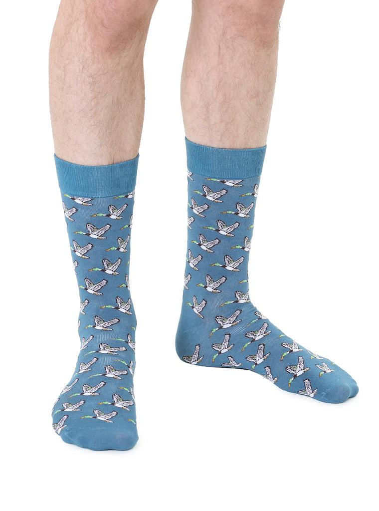 living royal Duck Mens Bamboo Crew Socks