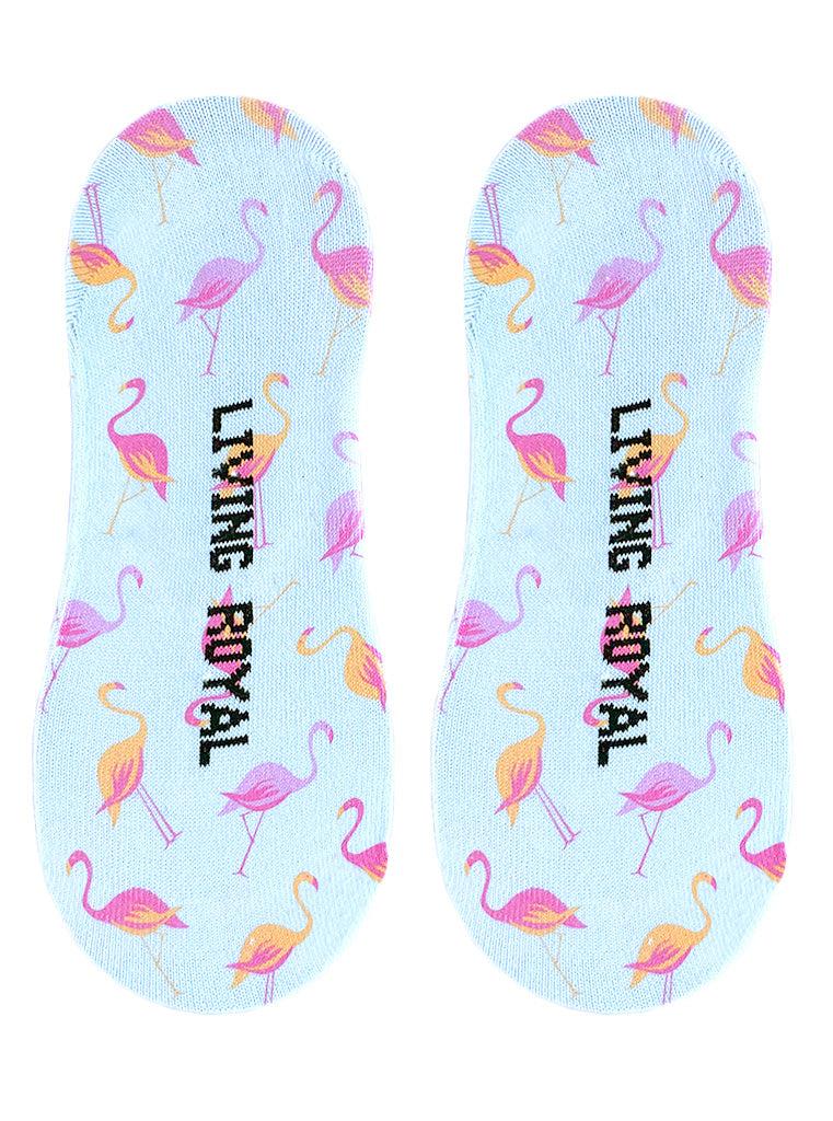 Living Royal Flamingo Liner Socks