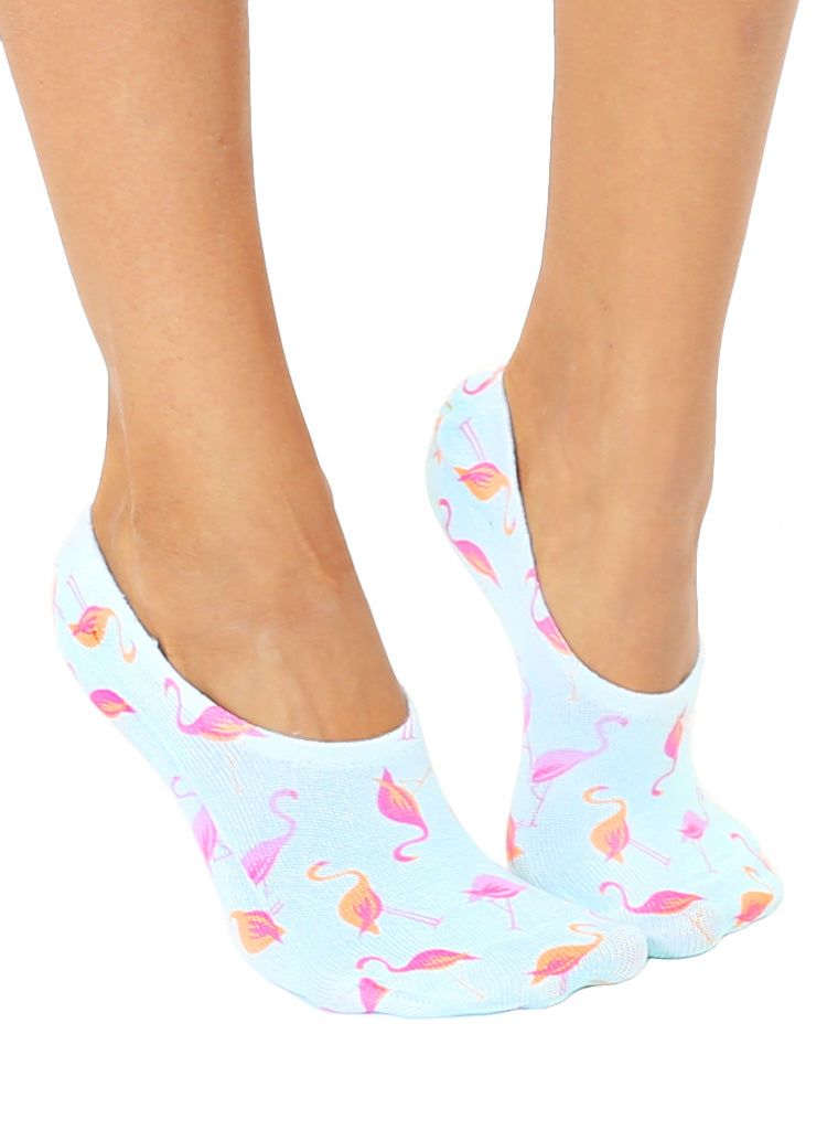 living royal Flamingo Liner Socks