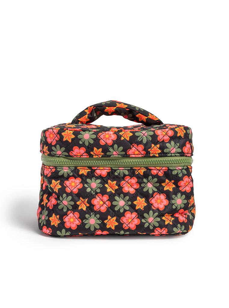 living royal Flower Cosmetic Travel Case