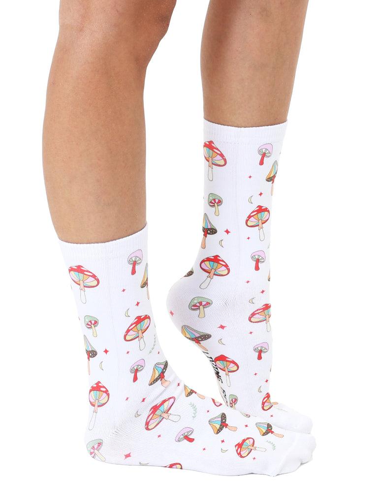 Living Royal Funky Mushroom Crew Socks