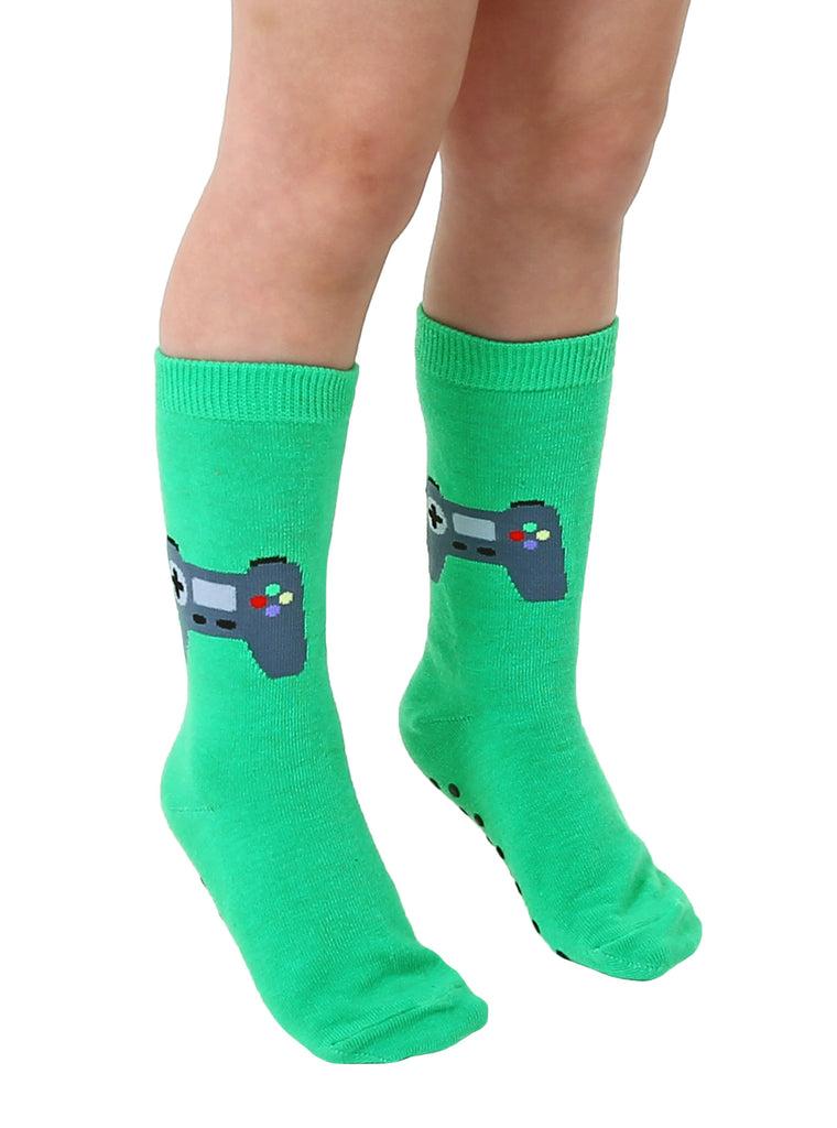 Living Royal Gamer 3D Kids Crew Sock