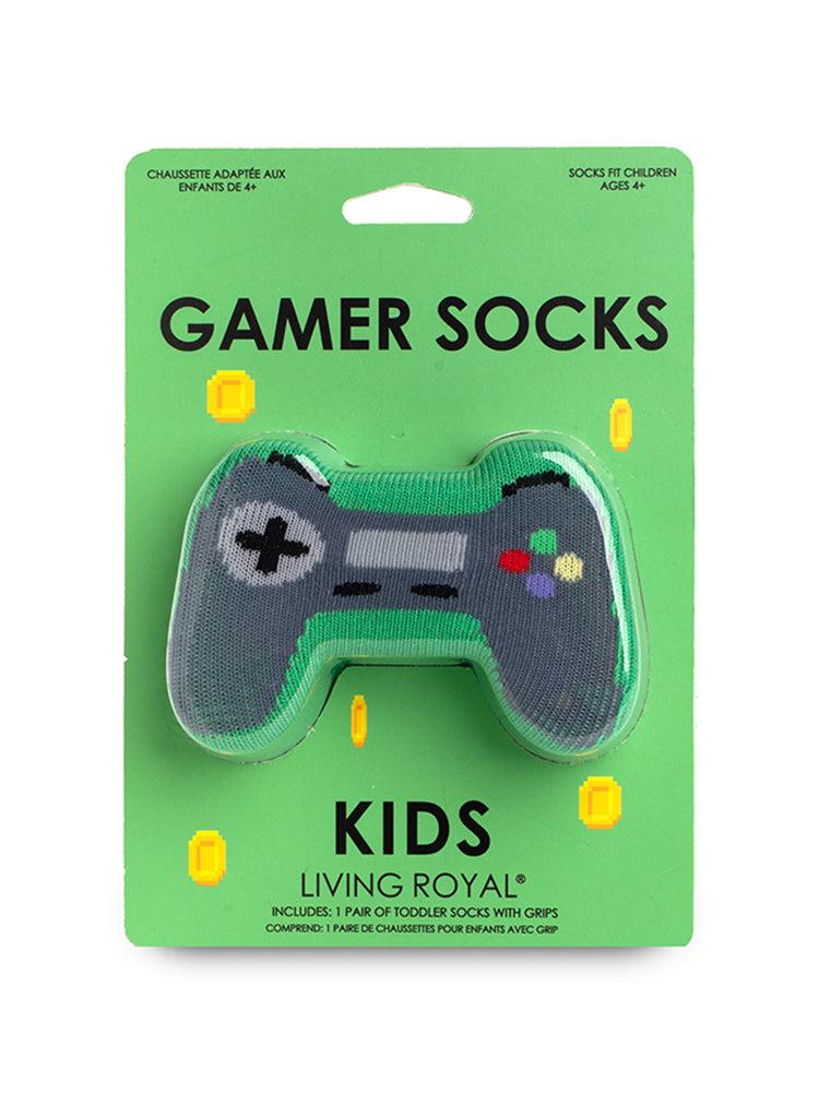 living royal Gamer 3D Kids Crew Sock