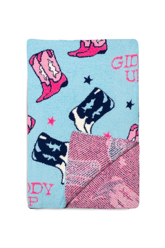 living royal Giddy Up Blanket