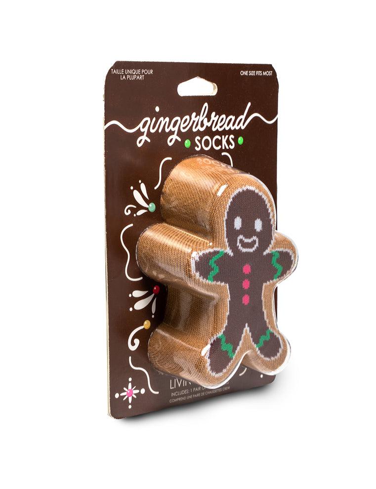 Living Royal Gingerbread 3D Crew Sock