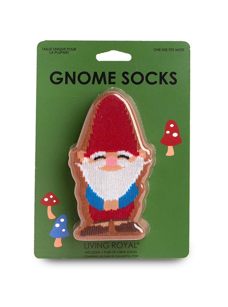 living royal Gnome 3D Crew Sock