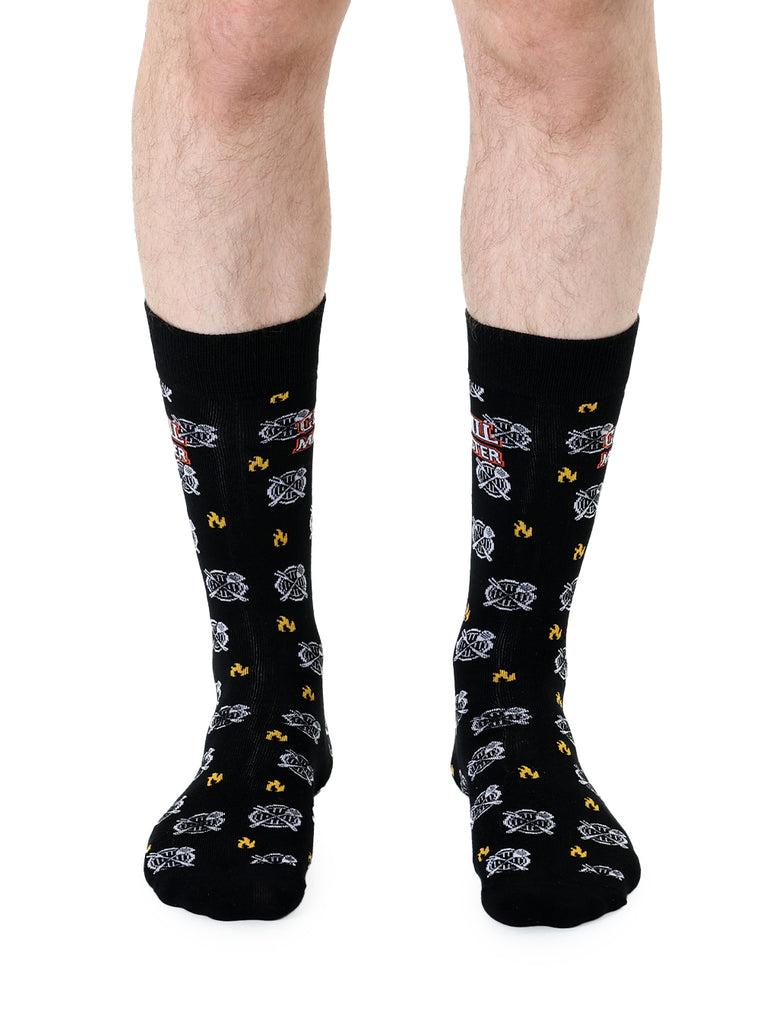 Living Royal Grill Master Mens Bamboo Crew Socks