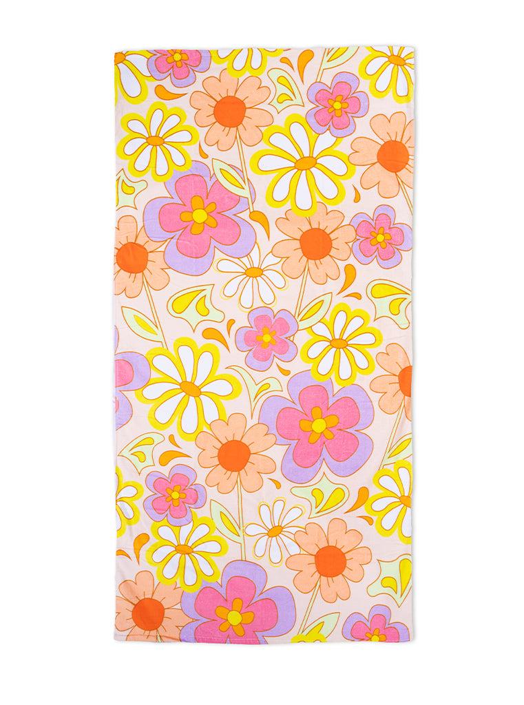 living royal Groovy Flower Pool Towel