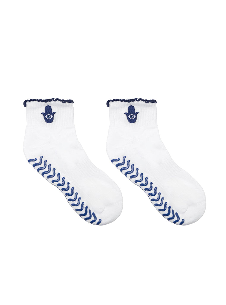 Living Royal Hamsa Grip Socks