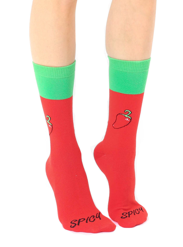 Living Royal Hot Sauce 3D Crew Sock