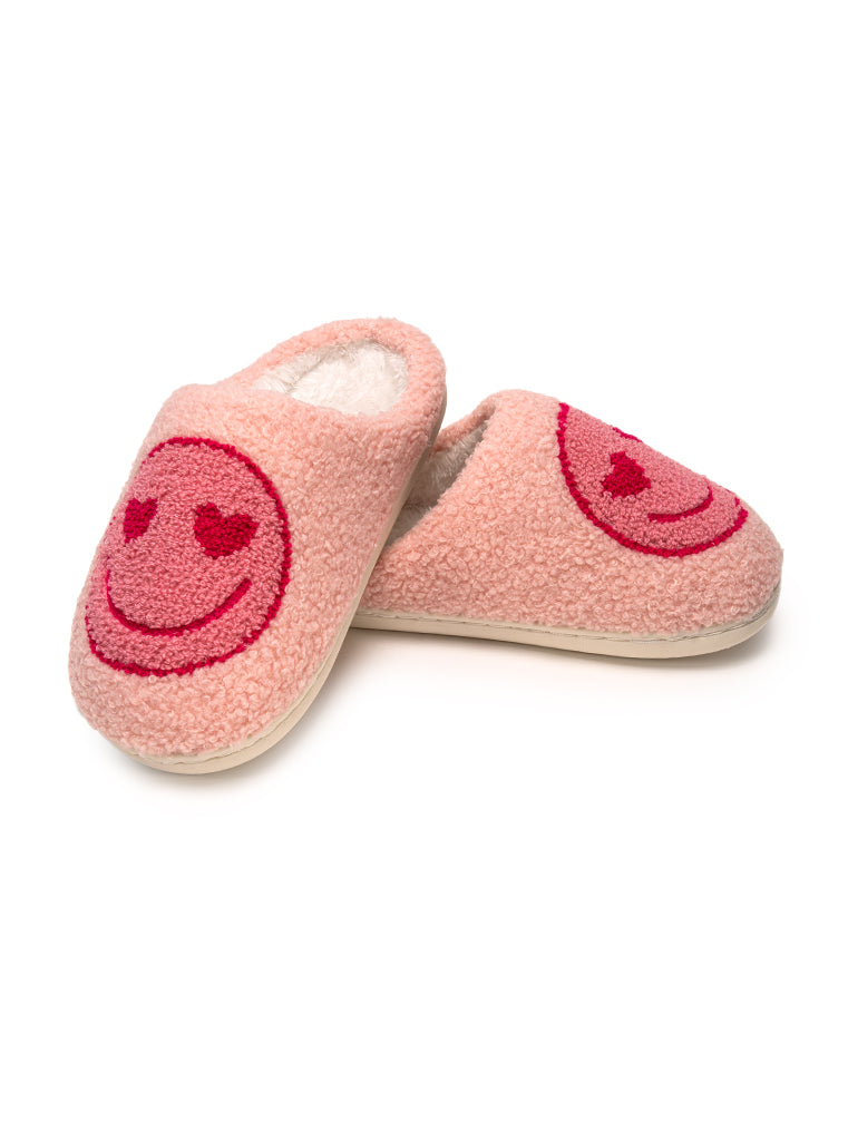 Living Royal Kids Pink Happy Slippers