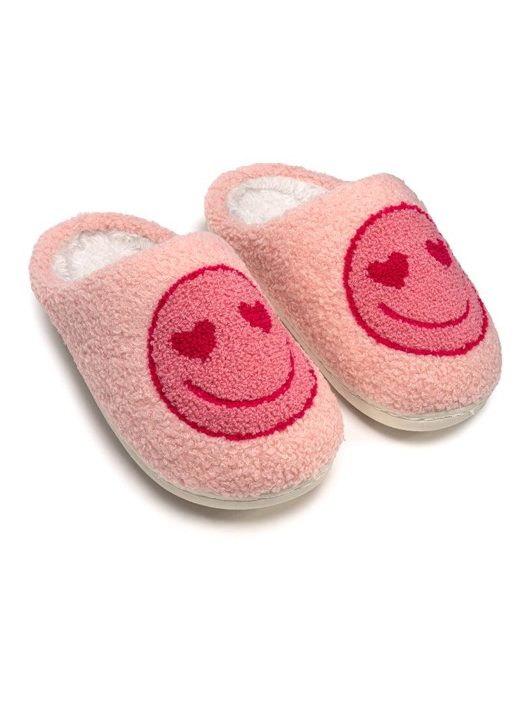 Living Royal Kids Pink Happy Slippers