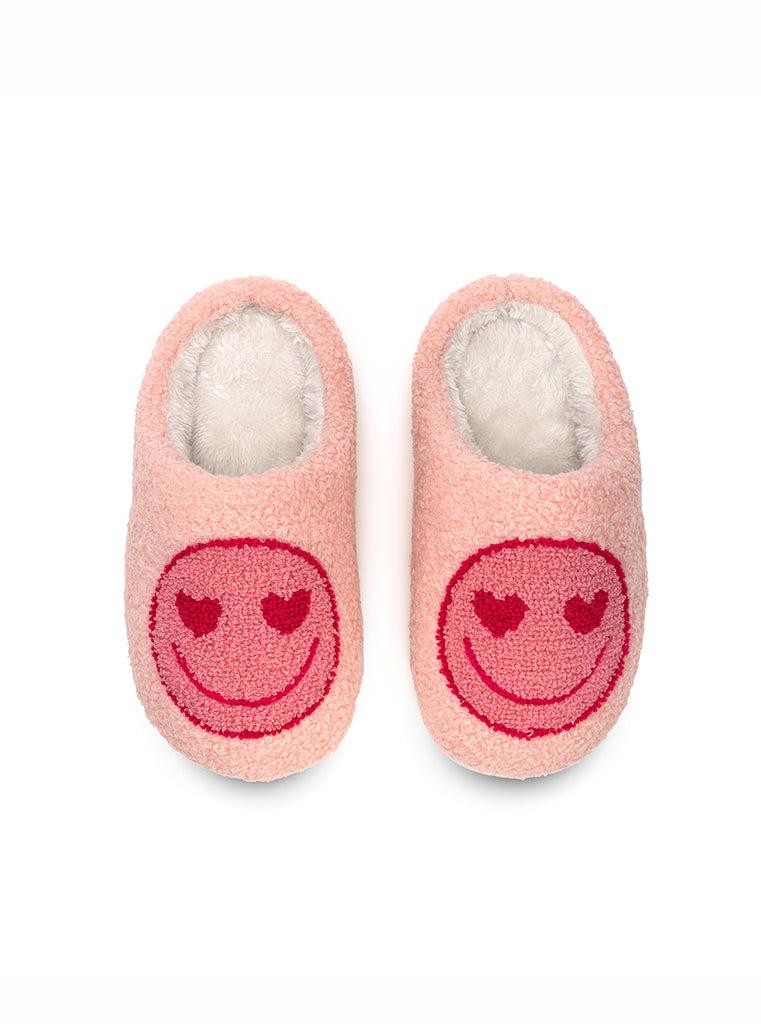 living royal Kids Pink Happy Slippers