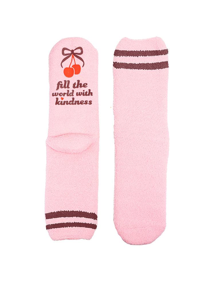 Living Royal Kind Fuzzy Crew Socks