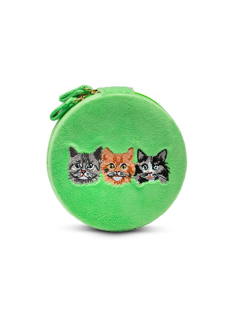 living royal Kitty Jewelry Zip Case
