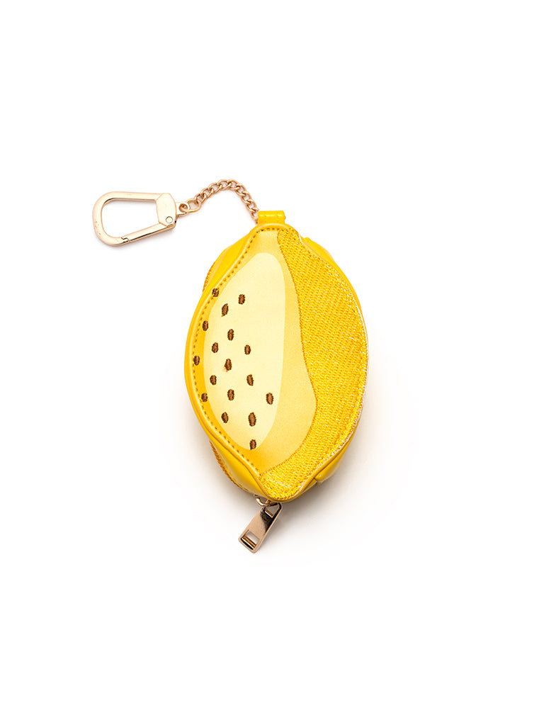Living Royal Lemon 2 In 1 Bag Charm + Shopper Bag