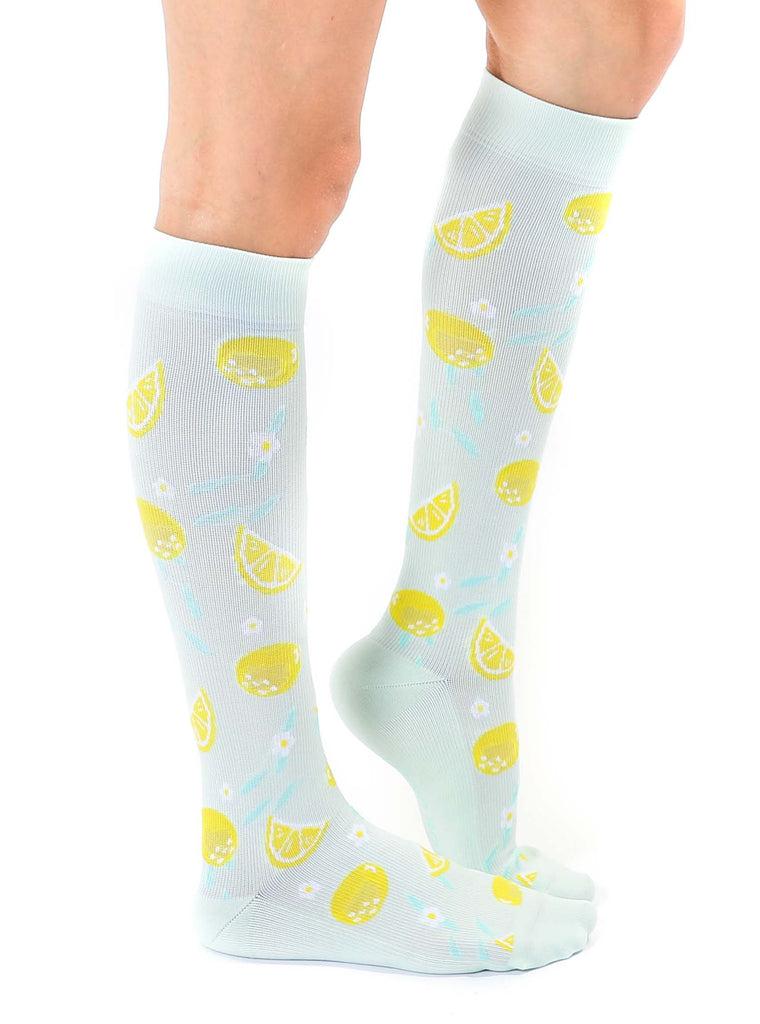 Living Royal Lemon Compression Socks
