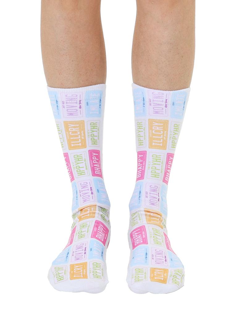 living royal License Plate Crew