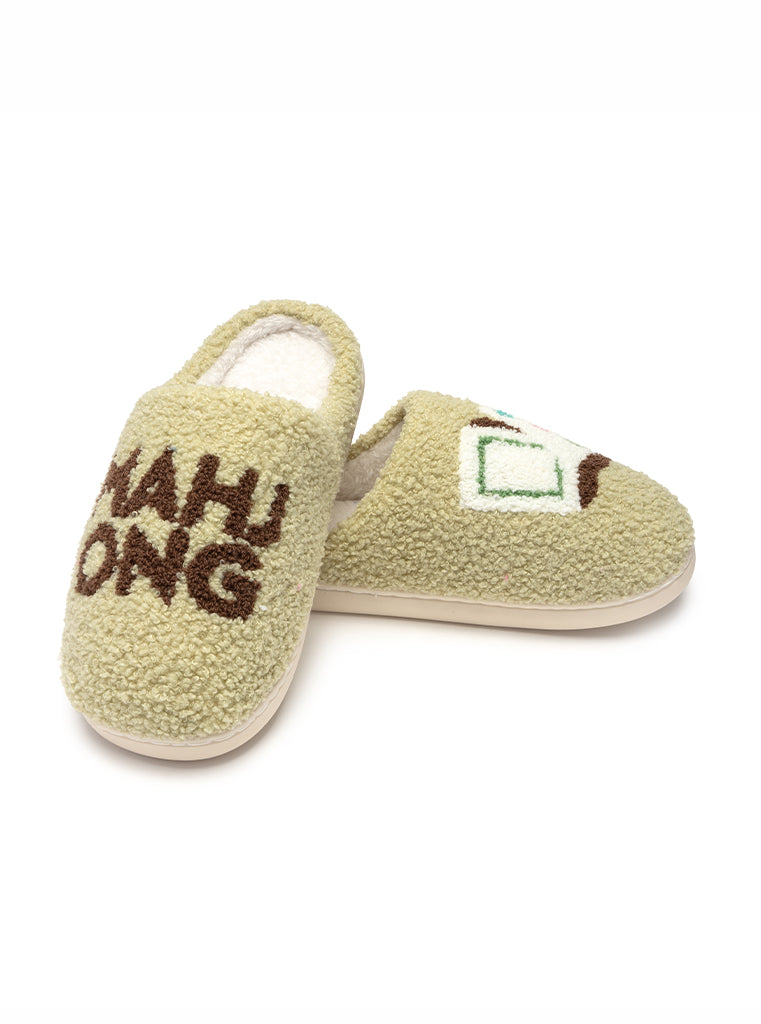 Living Royal Mahjong Slippers