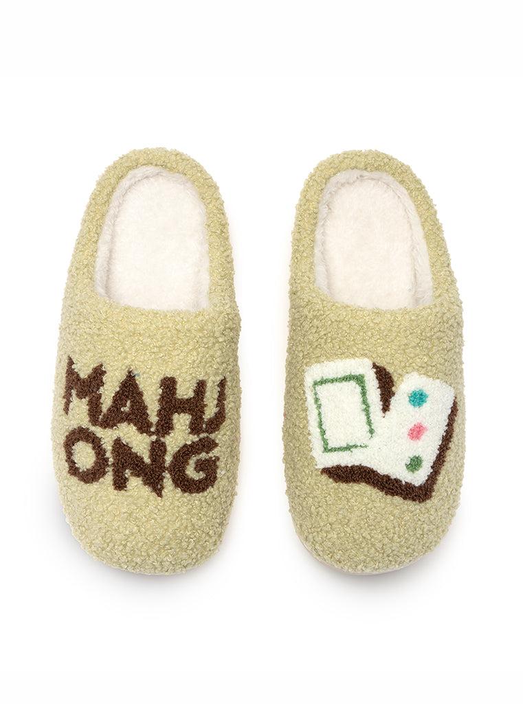 living royal Mahjong Slippers