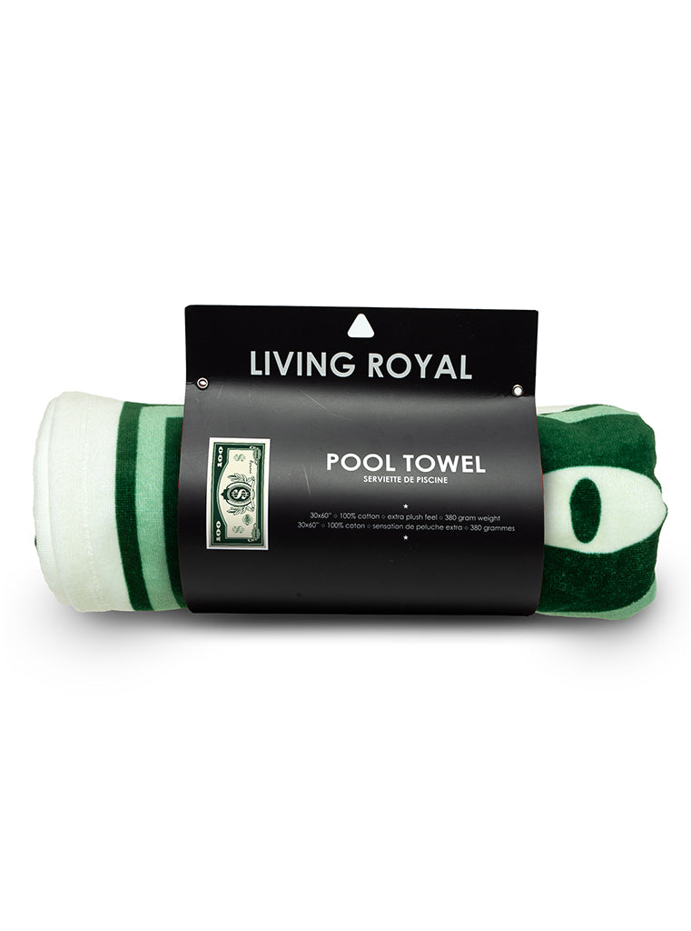 Living Royal Money Pool Towel