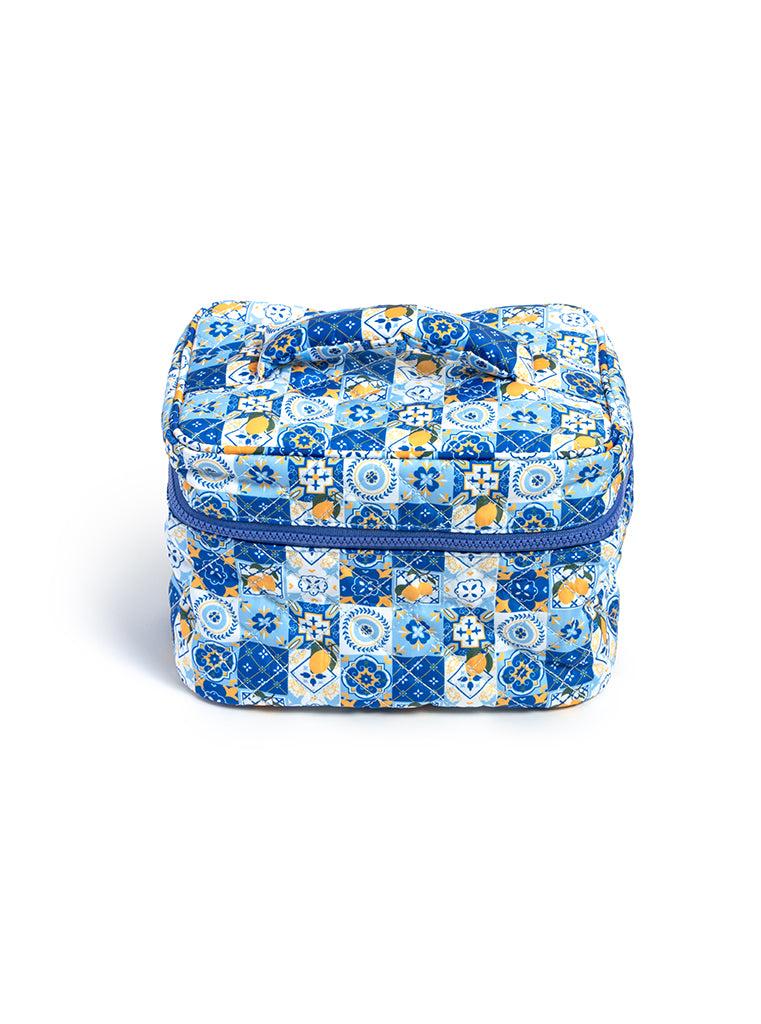 Living Royal Mosaic Cosmetic Travel Case