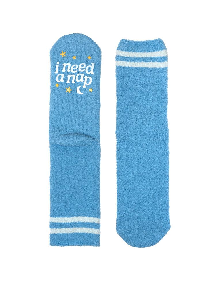 Living Royal Nap Fuzzy Crew Socks