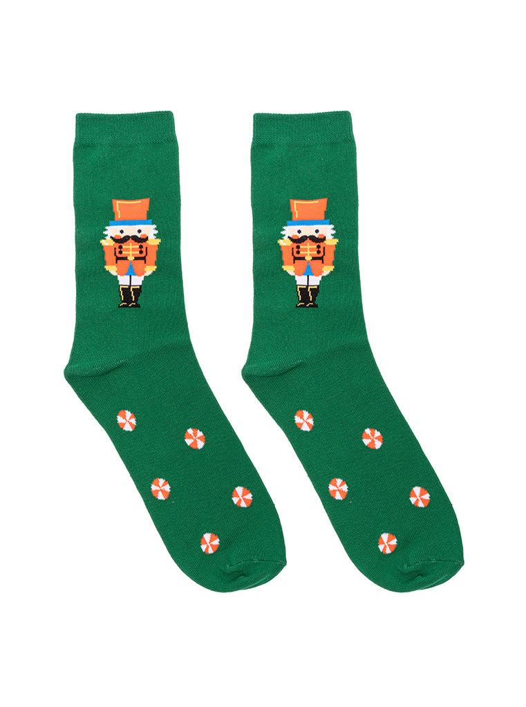 Living Royal Nutcracker 3D Crew Sock