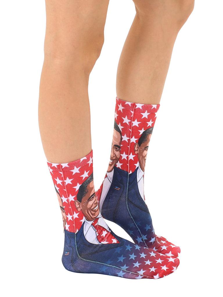 Living Royal Obama Crew Socks