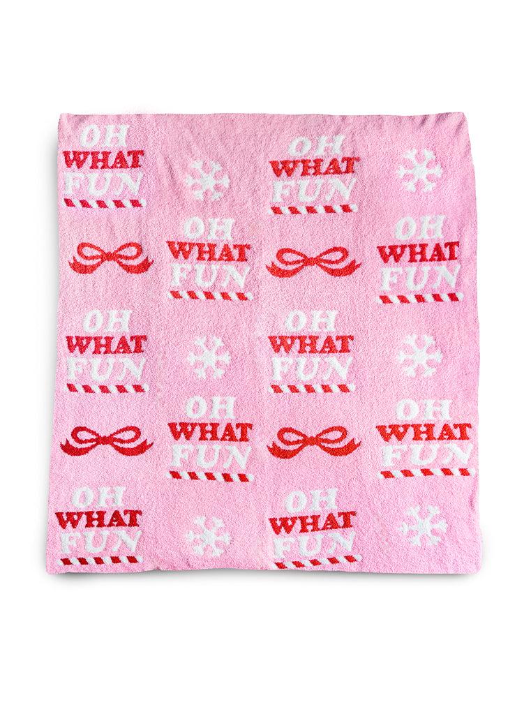 Living Royal Oh What Fun Blanket