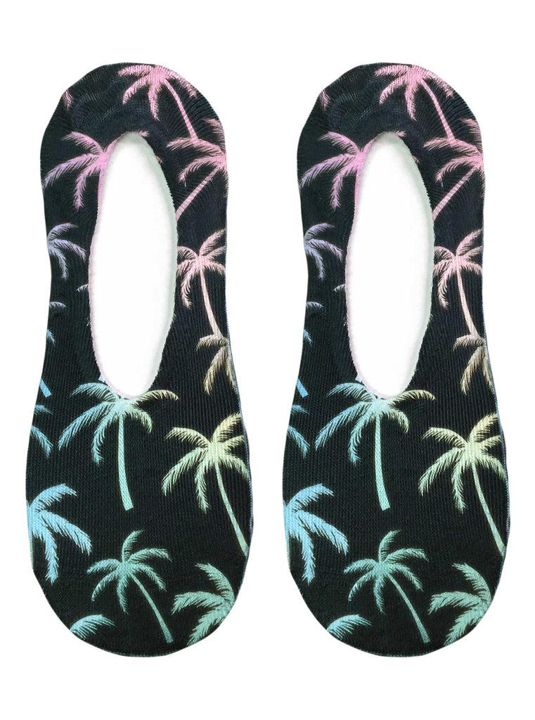 Living Royal Palm Trees Liner Socks