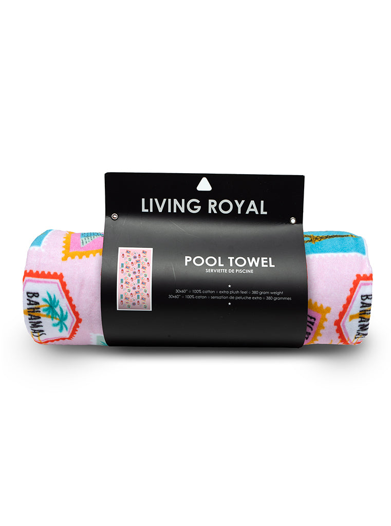 Living Royal Passport Pool Towel