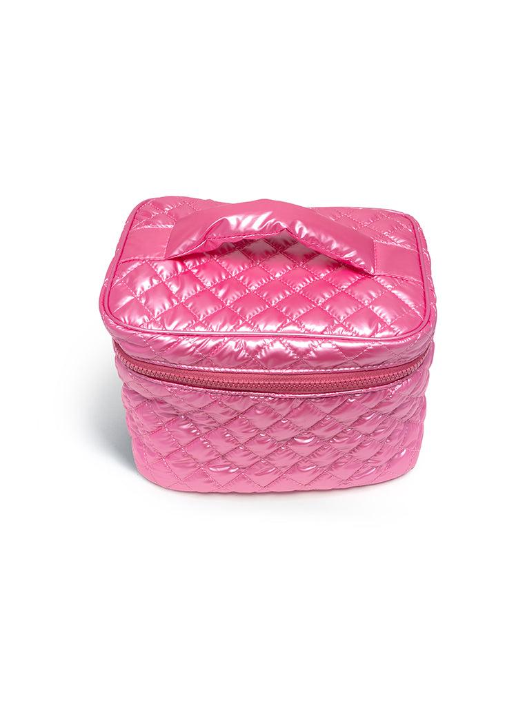 Living Royal Pink Cosmetic Travel Case