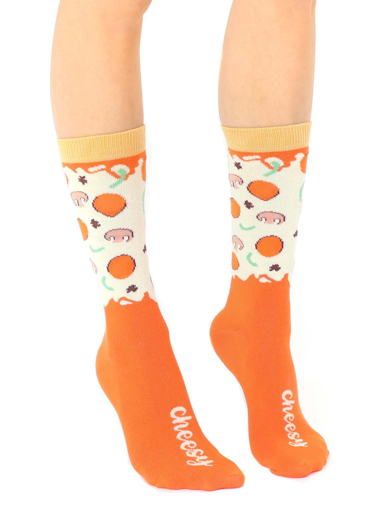 Living Royal Pizza 3D Crew Sock