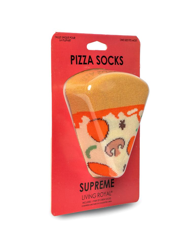 Living Royal Pizza 3D Crew Sock