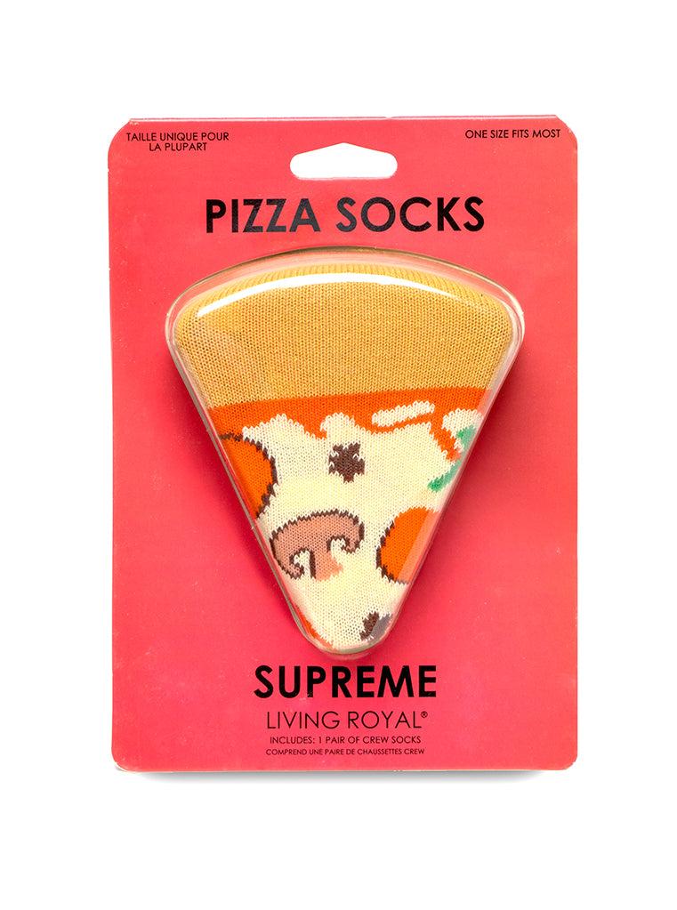 living royal Pizza 3D Crew Sock