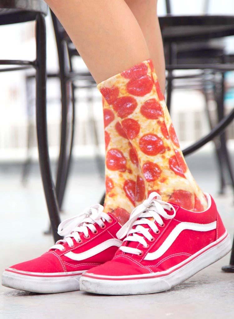 living royal Pizza Crew Socks