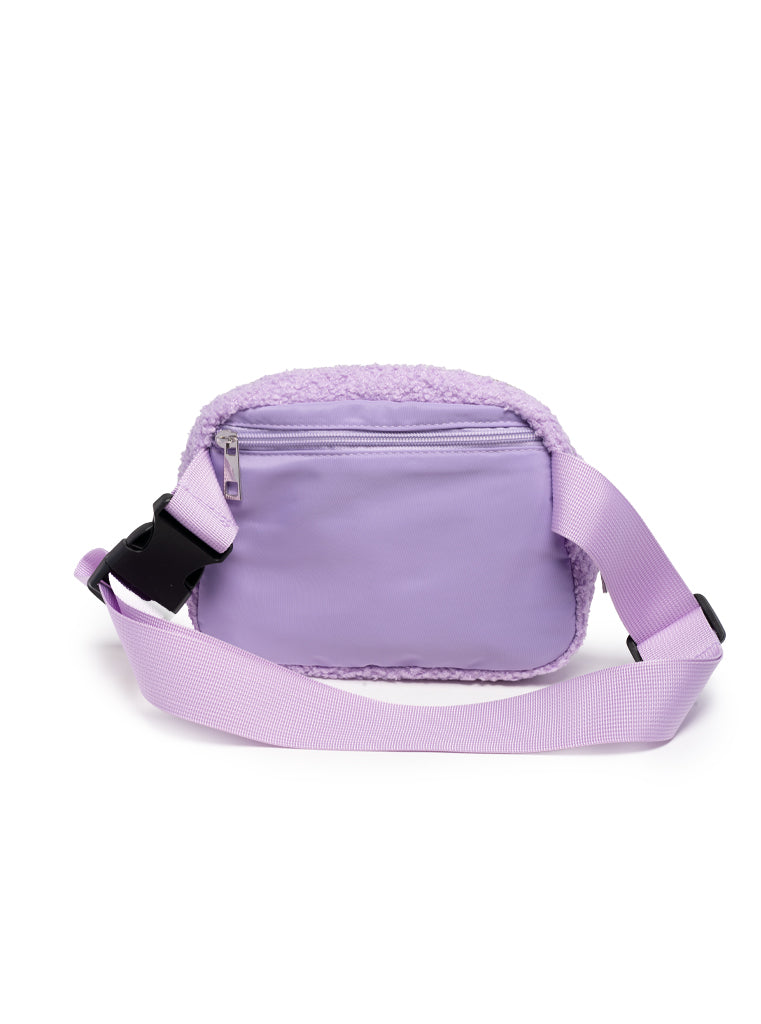 Living Royal Purple Bloom Belt Bag