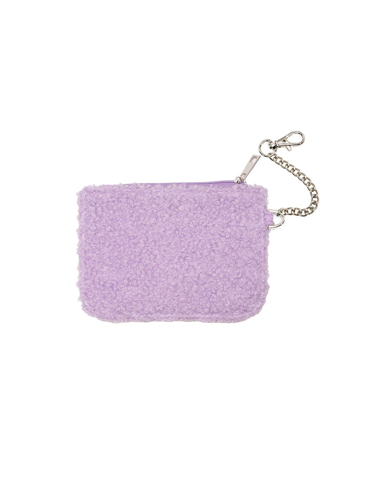 Living Royal Purple Bloom Key Chain Pouch