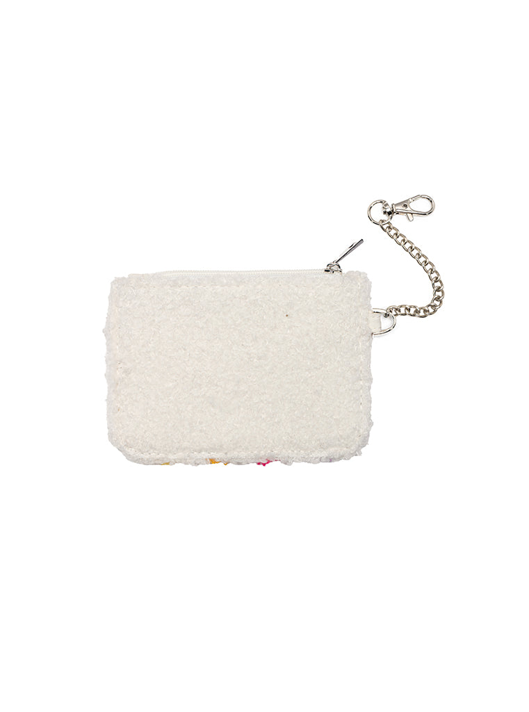 Living Royal Rainbow Checker Key Chain Pouch