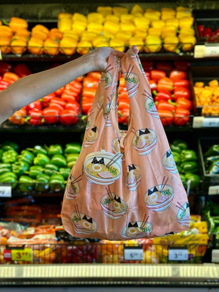 living royal Ramen 2 in 1 Bag Charm + Shopper Bag