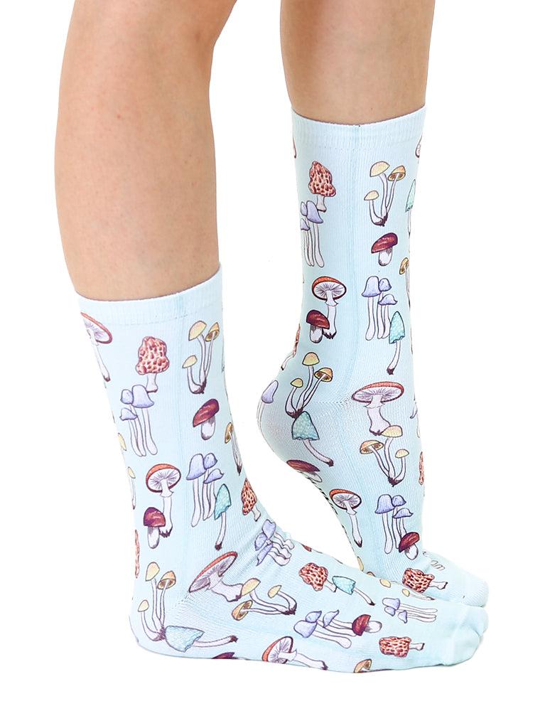 Living Royal Rare Mushroom Crew Socks