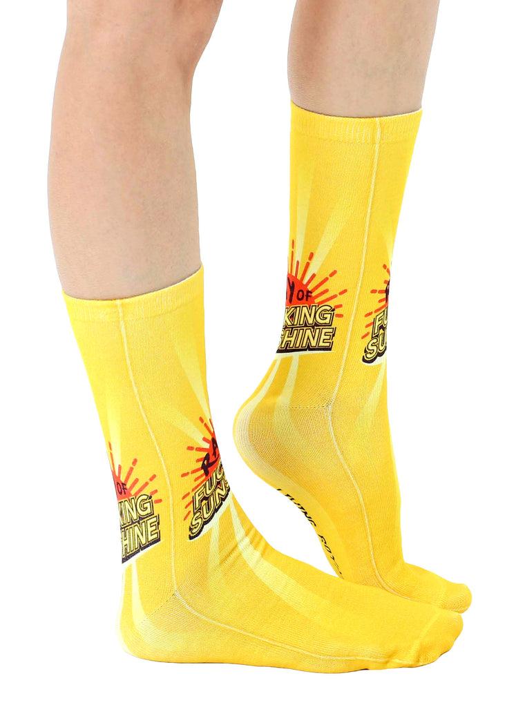 Living Royal Ray Of Sunshine Crew Socks