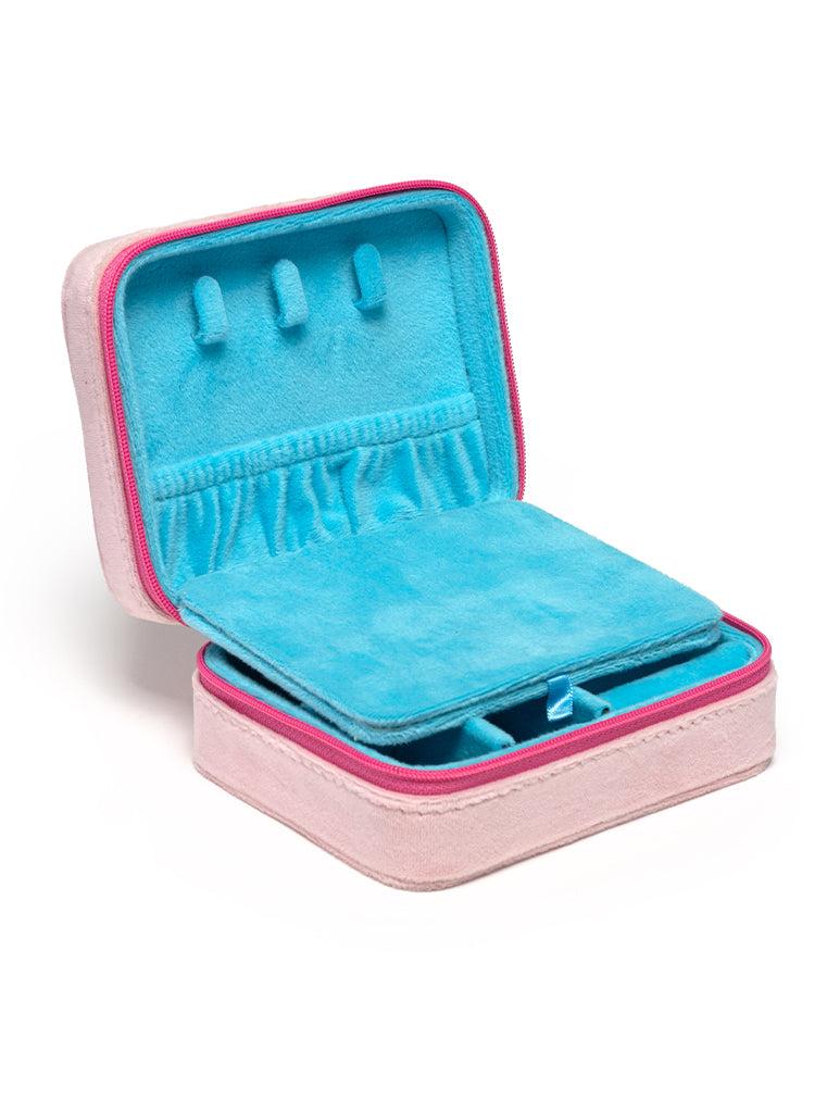 Living Royal Retro Flower Jewelry Zip Case