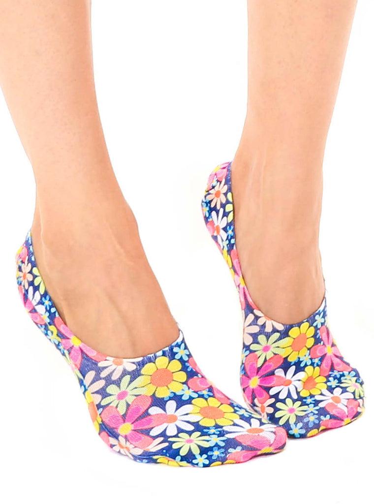 living royal Retro Flowers Liner Socks