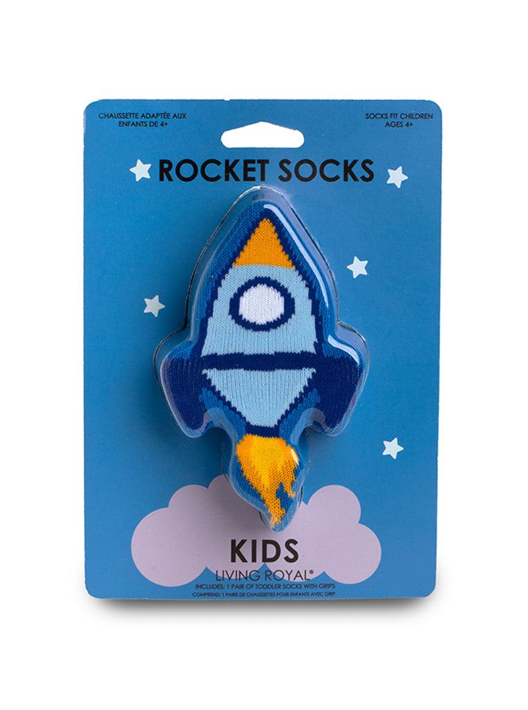 living royal Rocket 3D Kids Crew Sock
