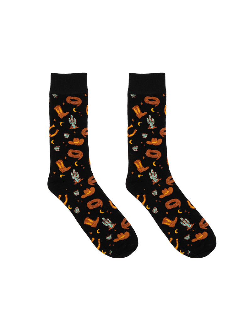 Living Royal Rodeo Mens Bamboo Crew Socks