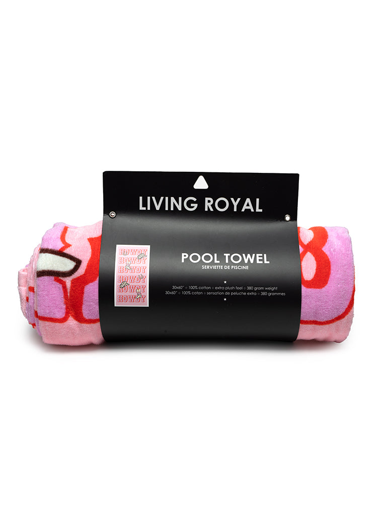 Living Royal Rodeo Pool Towel