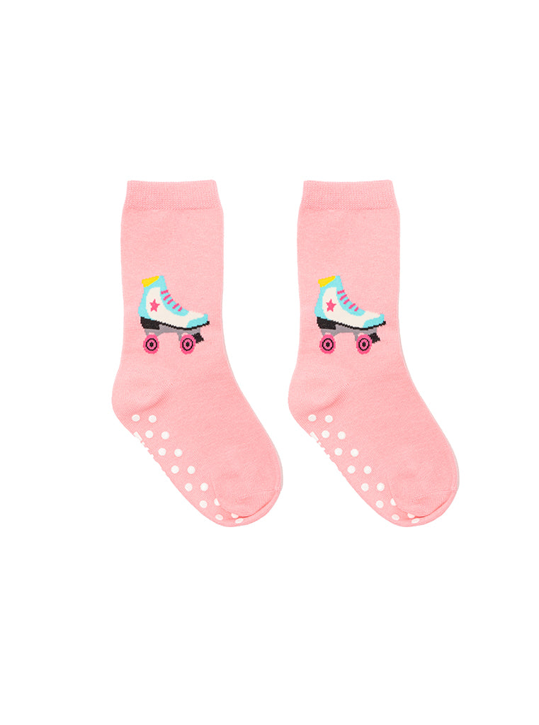 Living Royal Rollerskate Kids 3D Crew Sock